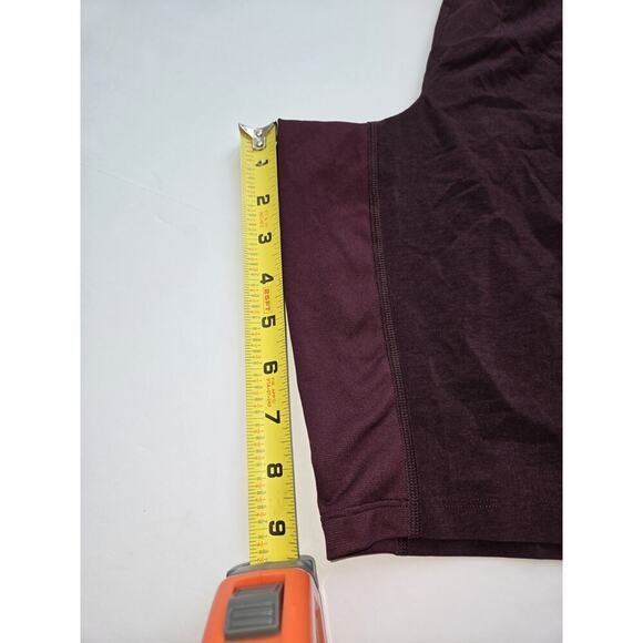 Lululemon Shorts Mens Medium Garnet T.H.E. Short 9" Updated Linerless EUC M7AAWS - Picture 3 of 12